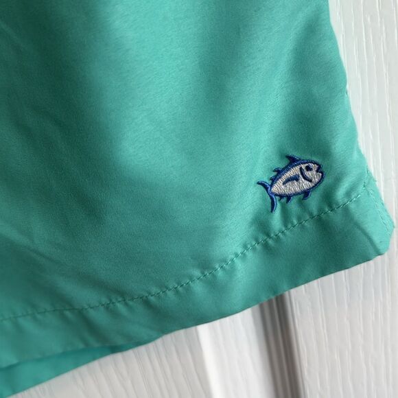 Southern Tide The ShipJack Aqua Swim Shorts - M - Picture 4 of 5